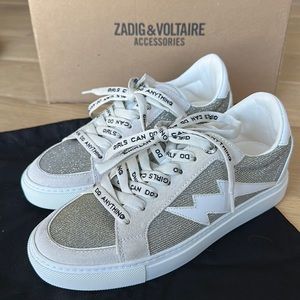 Zadig&Voltaire leather new sneakers